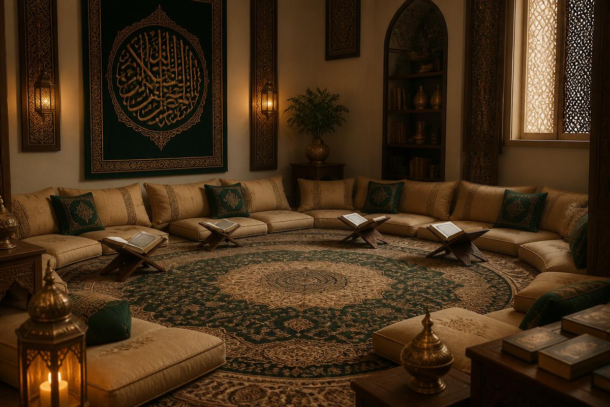 قاعة الجلوس الأرضي — مجلس علم